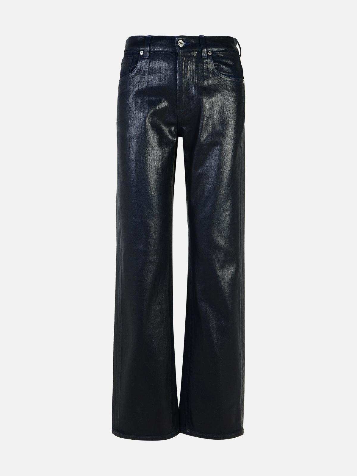 FOR ALL MANKIND ‘Tess’ Dark Blue Cotton Jeans FOR ALL MANKIND ‘Tess’ Dark Blue Cotton Jeans