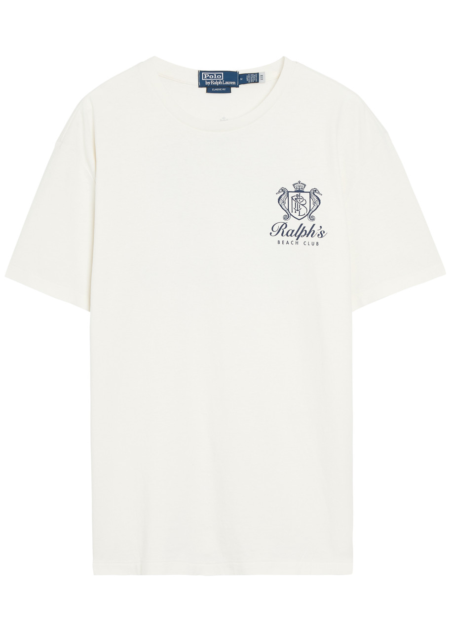 Polo Ralph Lauren Printed Cotton shirt – White Polo Ralph Lauren Printed Cotton shirt – White