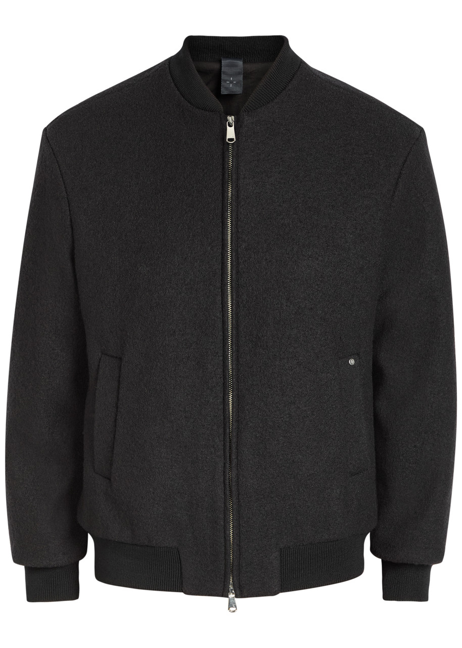 Lestrange Wool Bomber Jacket – Black Lestrange Wool Bomber Jacket – Black