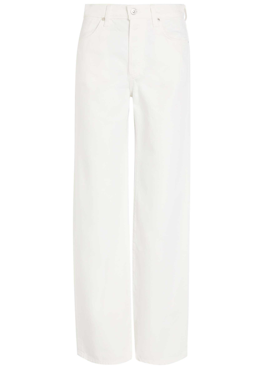 Citizens OF Humanity Annina Wide-leg Jeans – Off White – W S