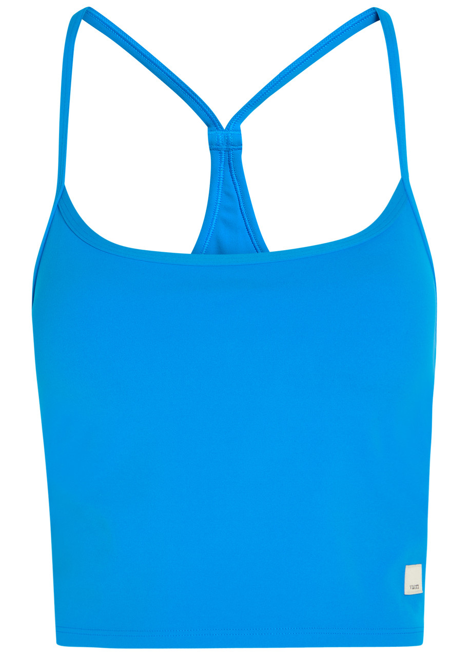 Vuori Allthefeels . Stretch-jersey Workout Tank top – Bright Blue