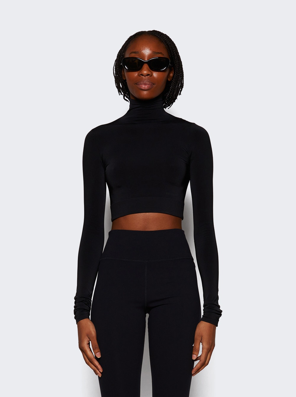 Cropped Turtleneck Black Cropped Turtleneck Black