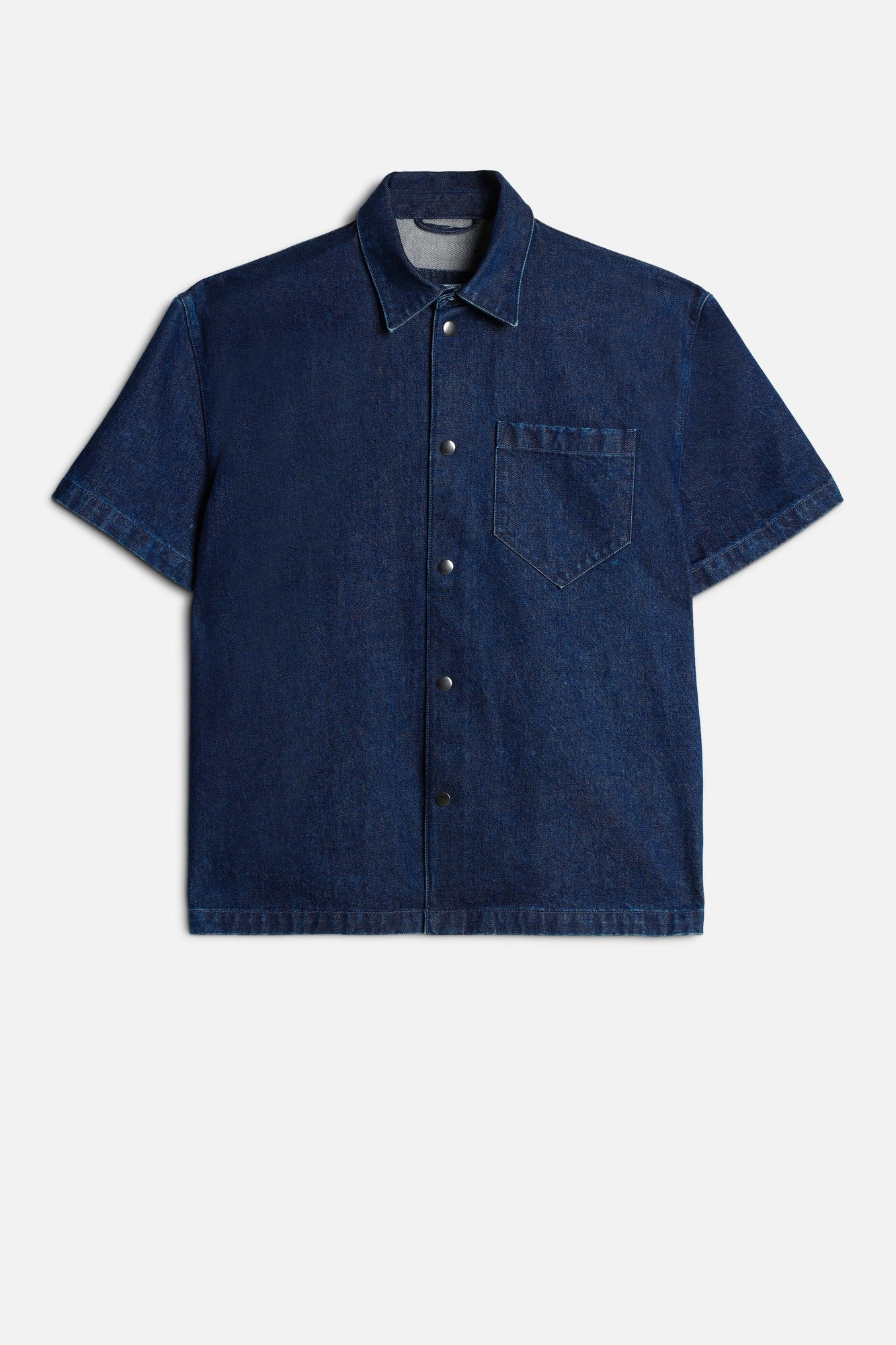 Utility Denim Camp Shirt