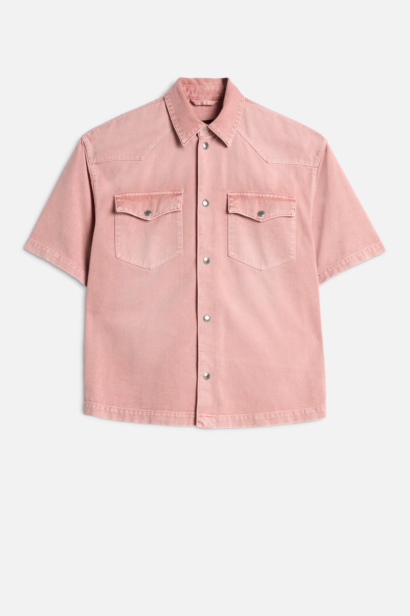 SHORT SLEEVE WESTERN OVERSHIRT