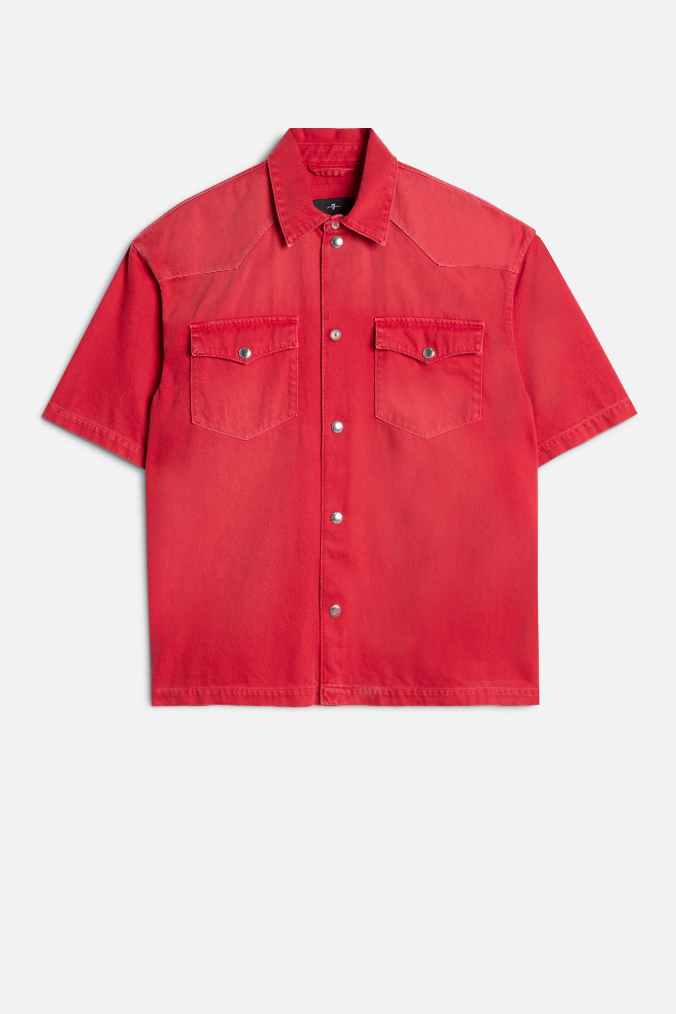 SHORT SLEEVE WESTERN OVERSHIRT