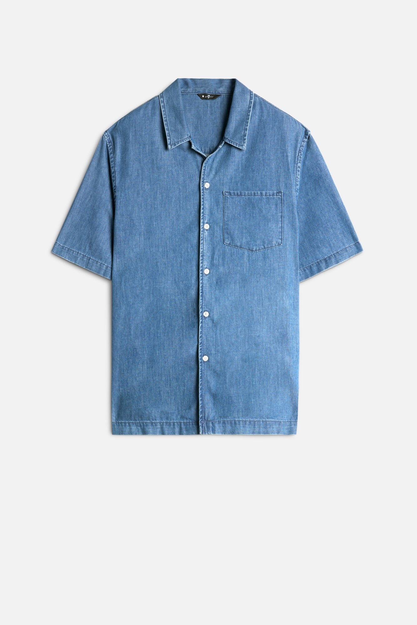 Leisure Denim Camp Shirt Leisure Denim Camp Shirt