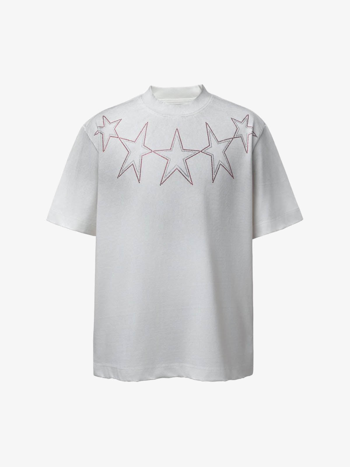 Rhinestone Star Graphic T Shirt Rhinestone Star Graphic T Shirt