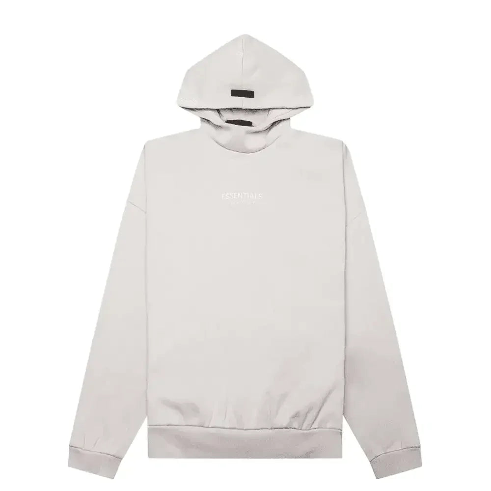 Fear of God Essentials Hoodie Silver Cloud Fear of God Essentials Hoodie Silver Cloud