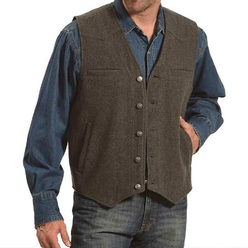 Men’s Retro Casual Loose Vest WD