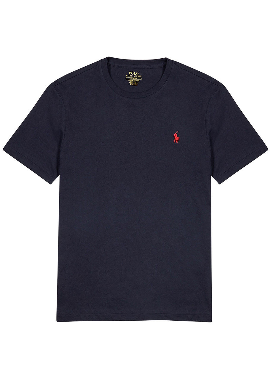 Polo Ralph Lauren Navy Custom Slim Cotton shirt Polo Ralph Lauren Navy Custom Slim Cotton shirt