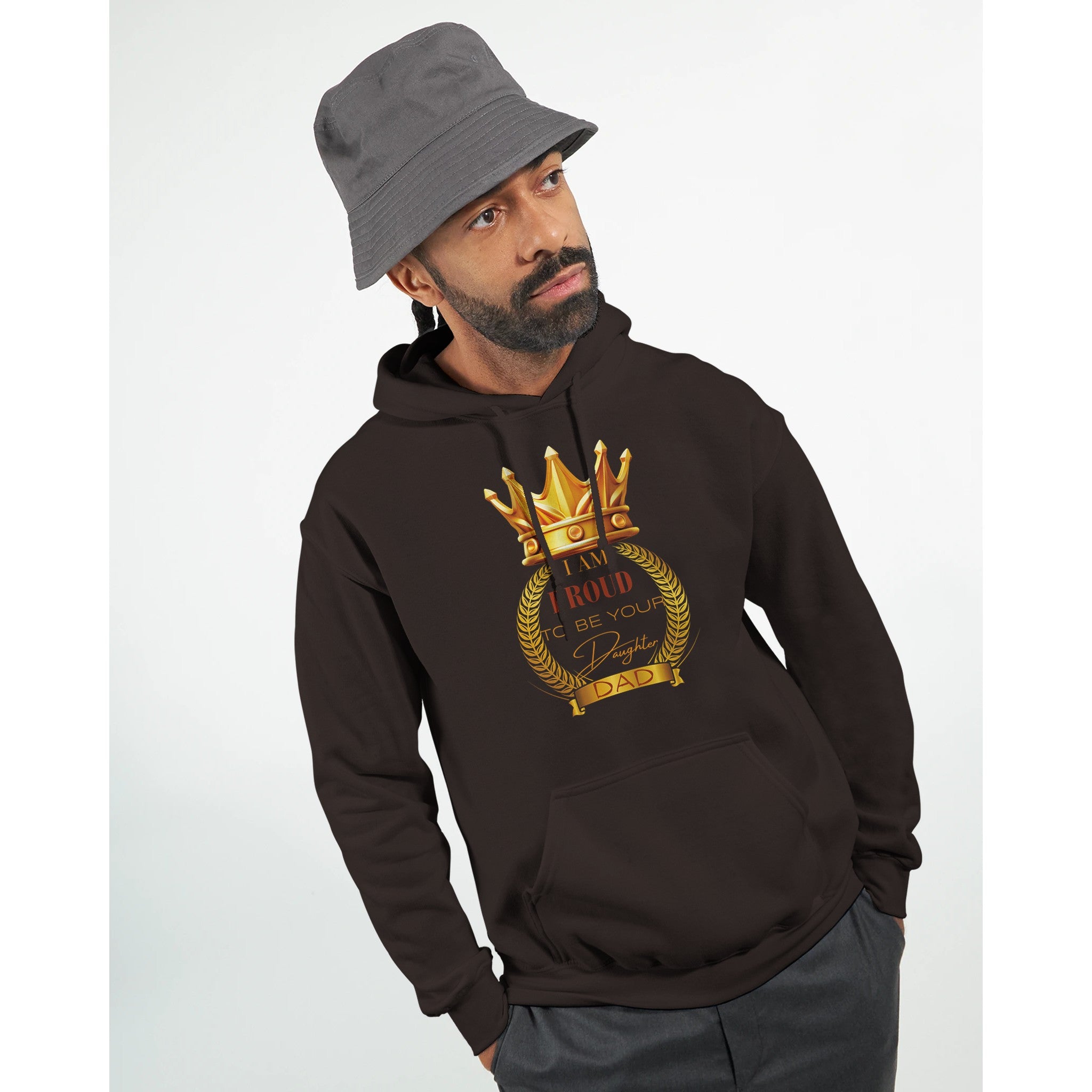 Daughter to Dad Hoodie Proud Gift of Love