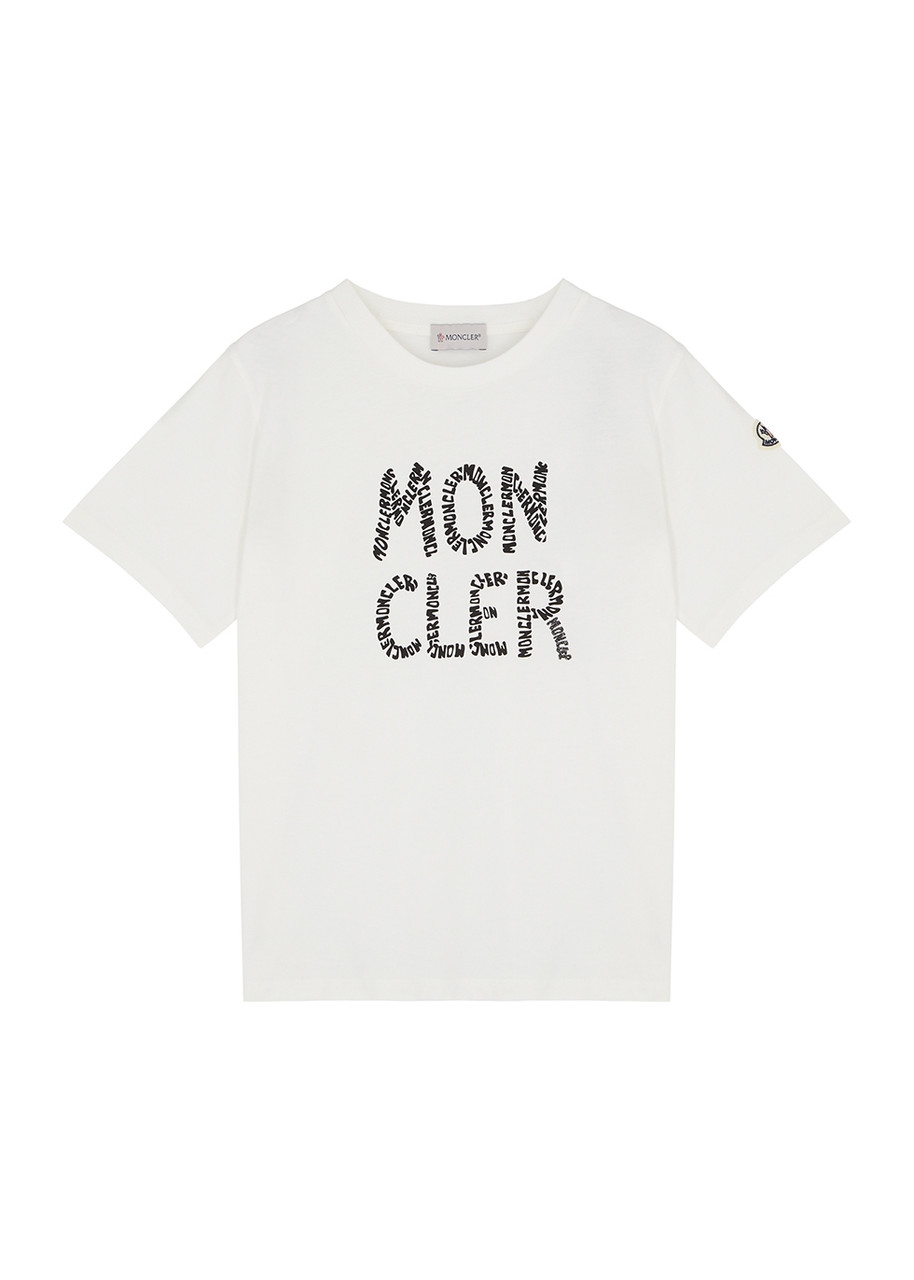 Moncler Kids Logo-print Cotton shirt –
