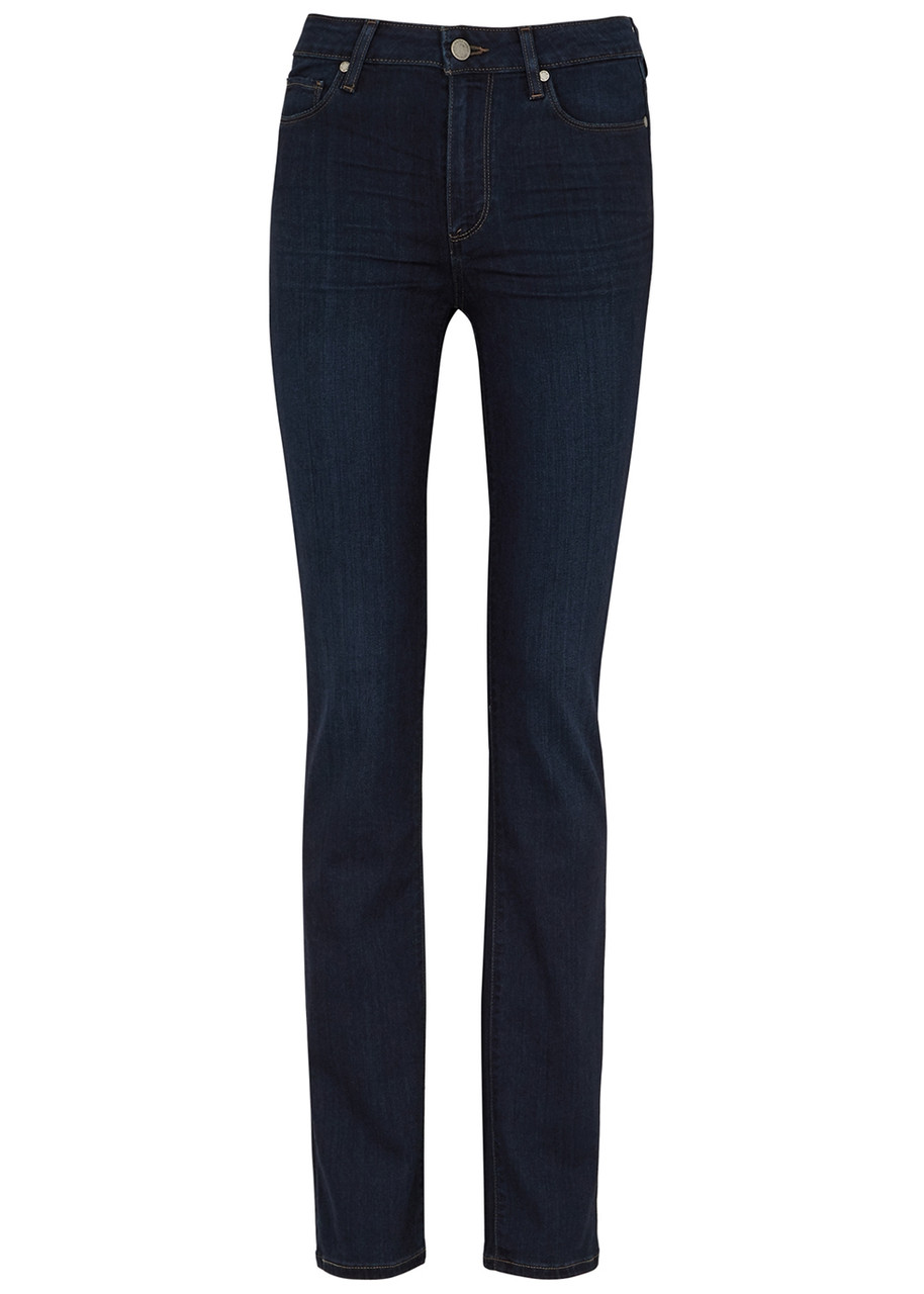 Paige Hoxton Transcend Indigo Slim-leg Jeans – Blue – W