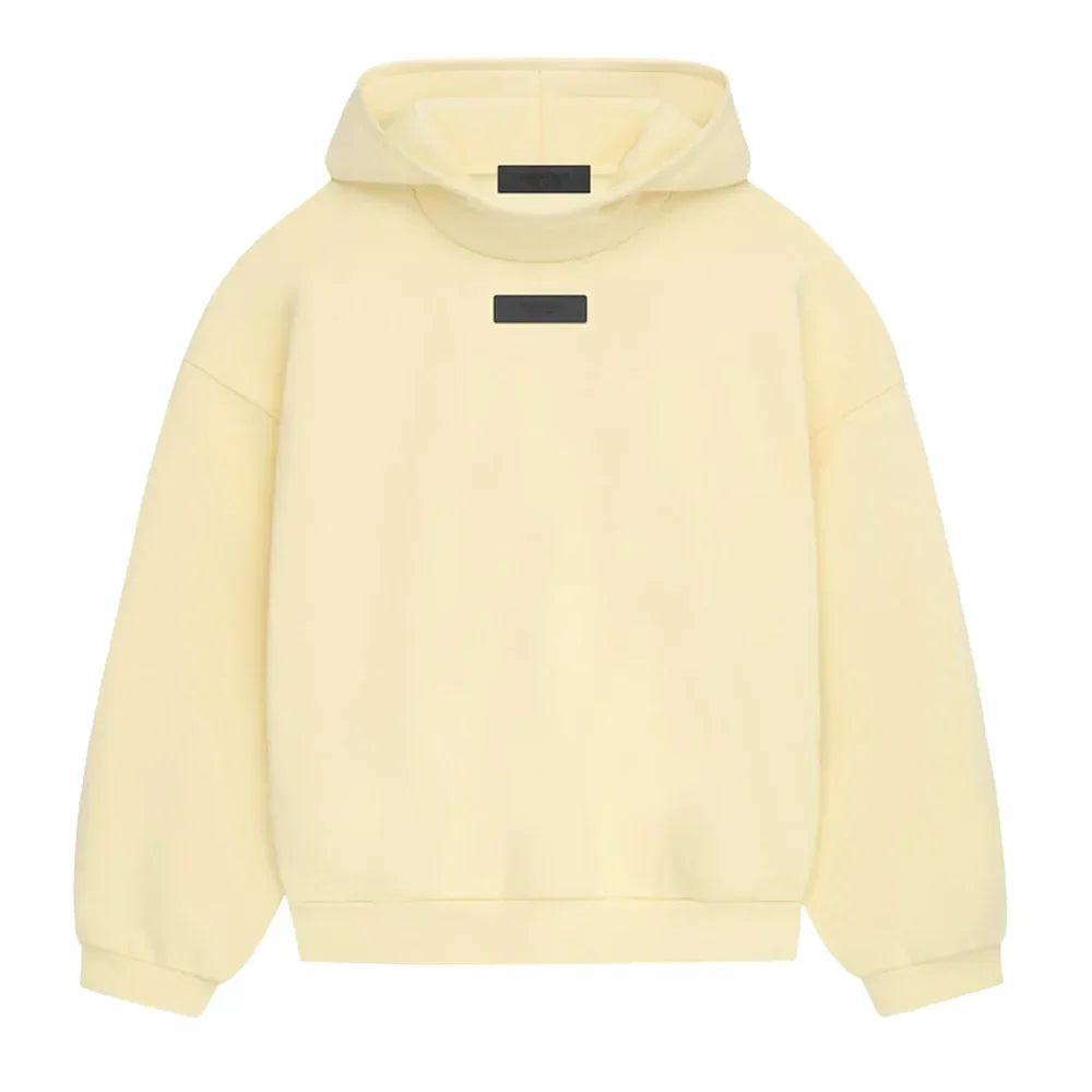 Fear of God Essentials Pullover Hoodie Garden Yellow Fear of God Essentials Pullover Hoodie Garden Yellow