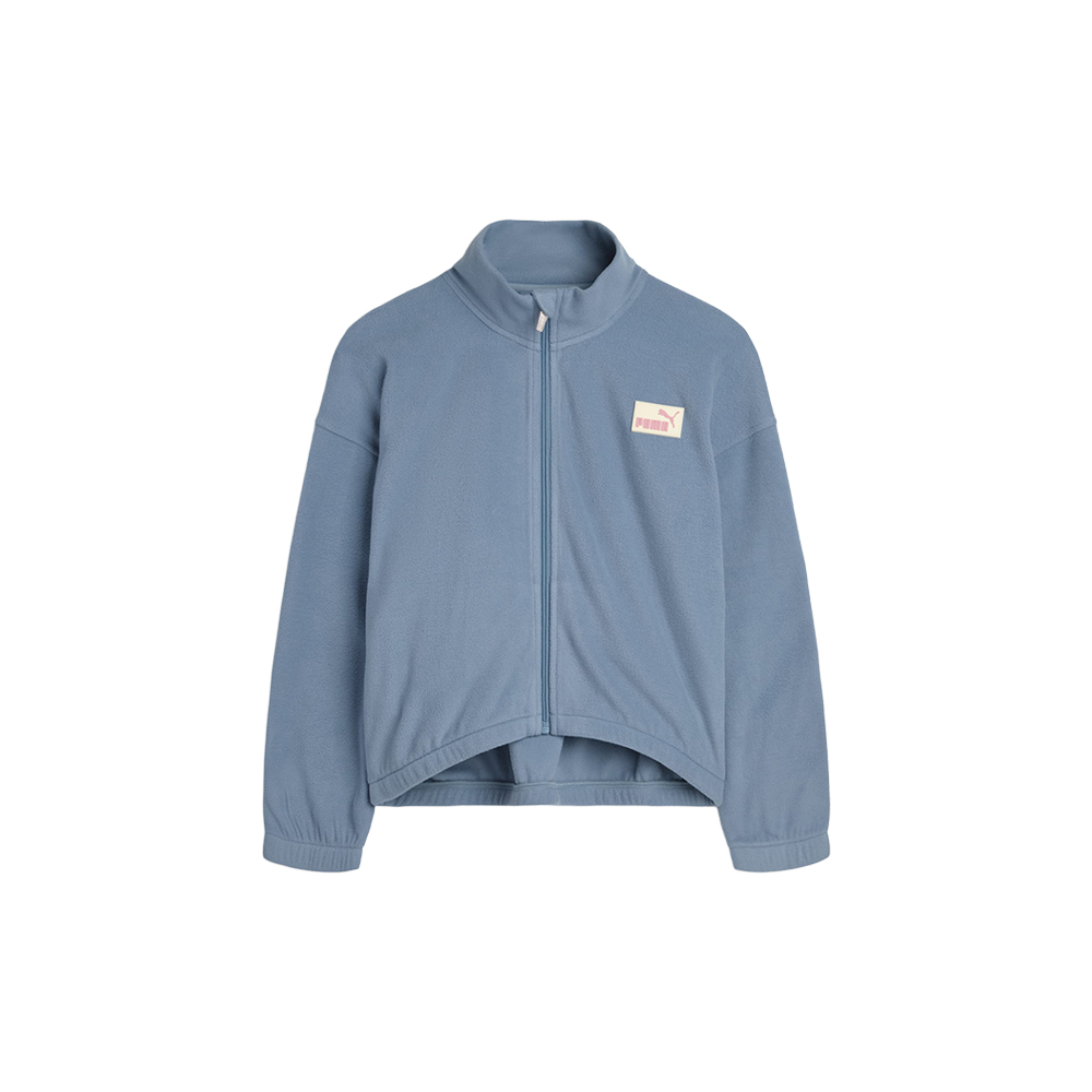 PUMA Embossed Polar Fleece Full Zip Jacket Big Kid PUMA Embossed Polar Fleece Full Zip Jacket Big Kid