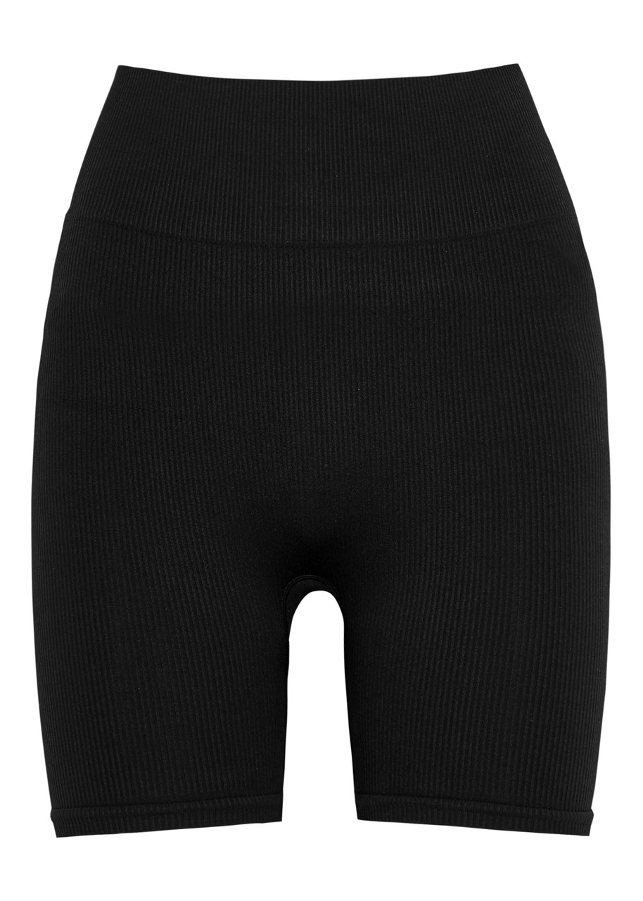 PRISM Composed Ribbed Stretch-jersey Cycling Shorts, Clothing, Black