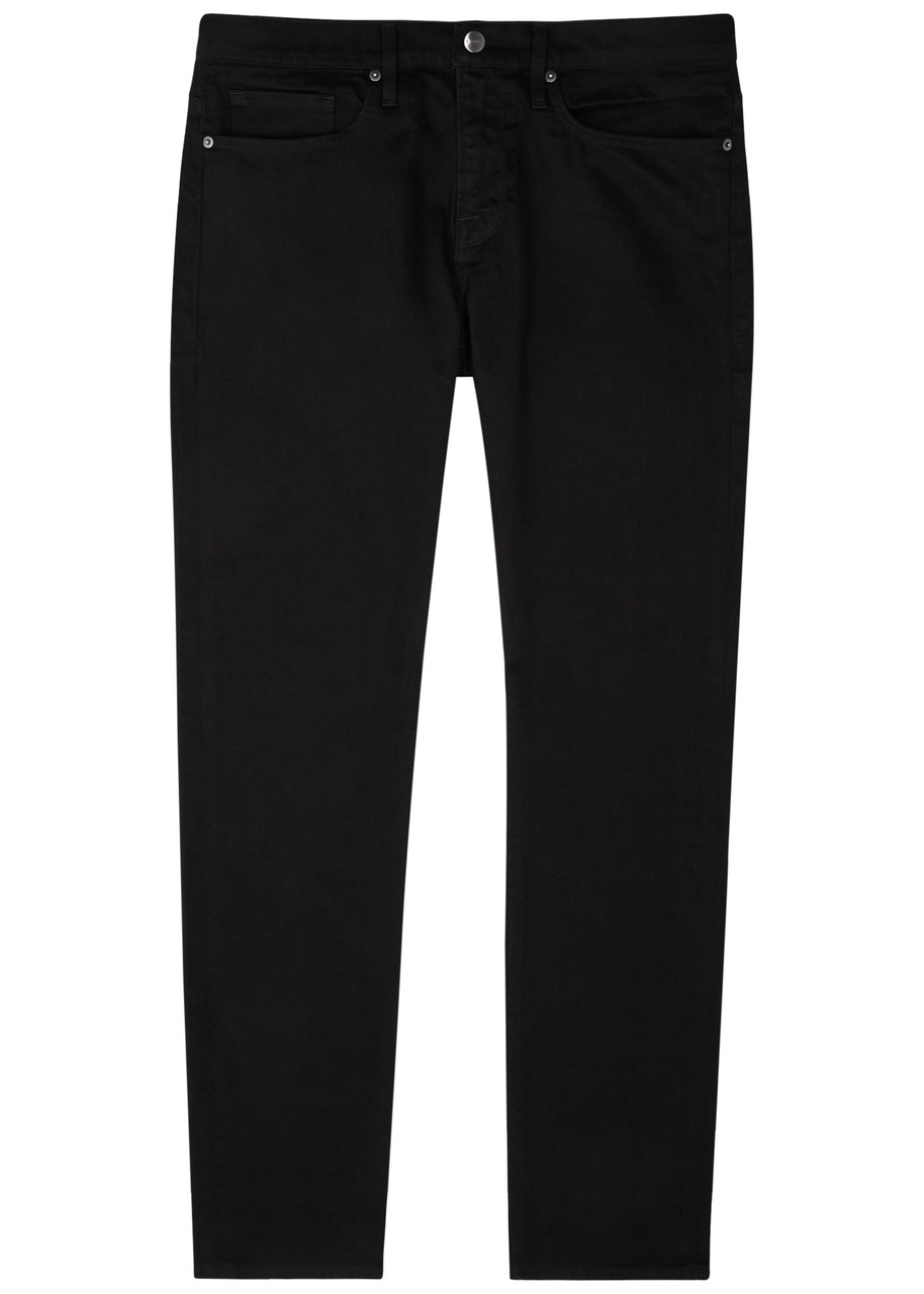 Frame L’homme Slim-leg Jeans – Black – W Frame L’homme Slim-leg Jeans – Black – W