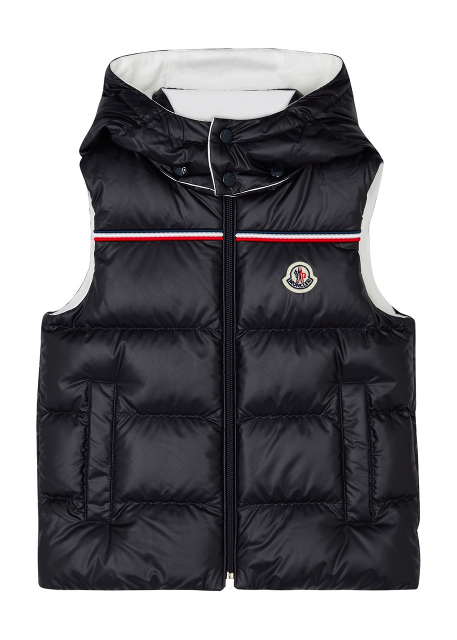 Moncler Kids Peter Quilted Shell Gilet Moncler Kids Peter Quilted Shell Gilet