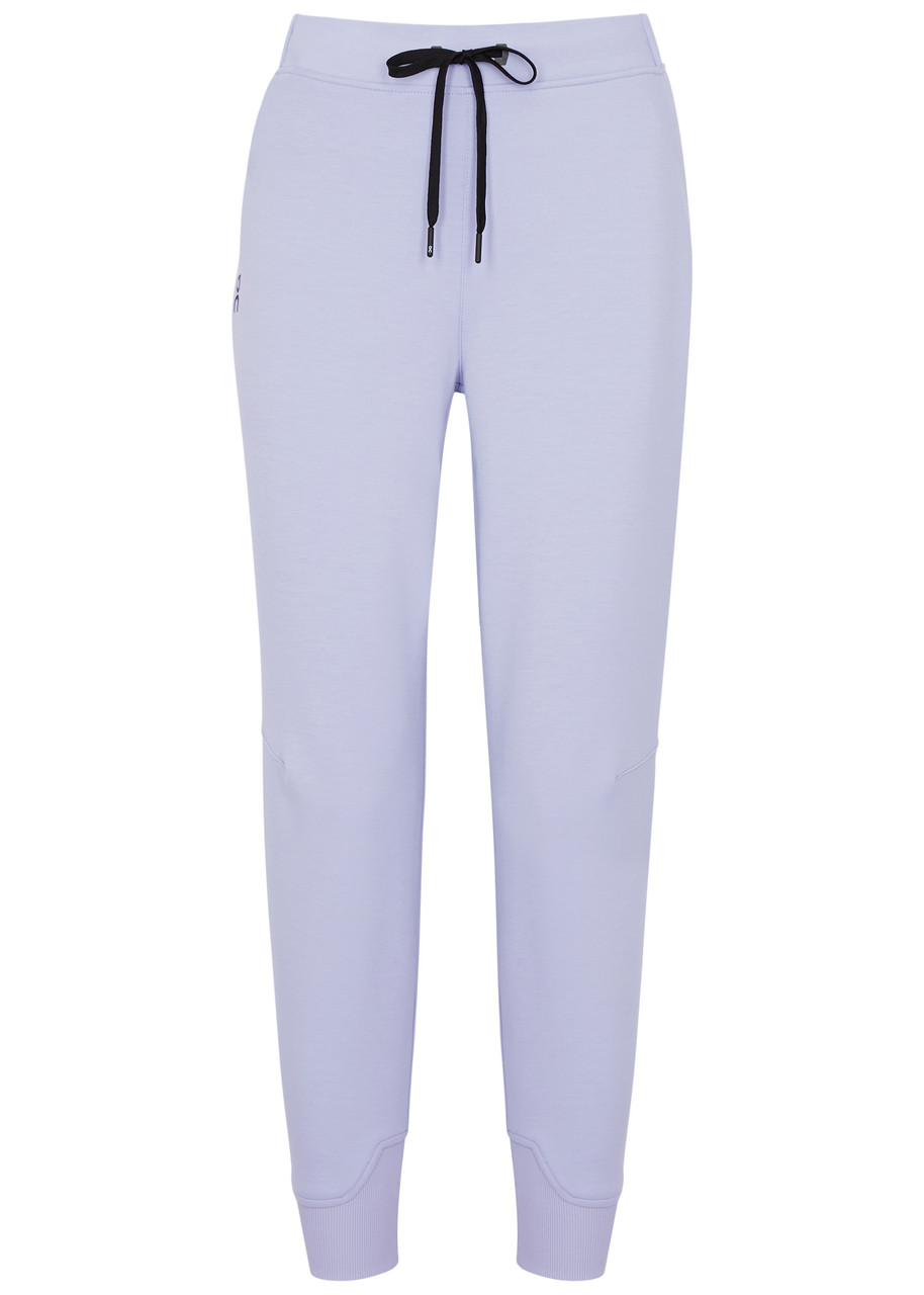 ON Cropped Stretch-jersey Sweatpants – Lilac