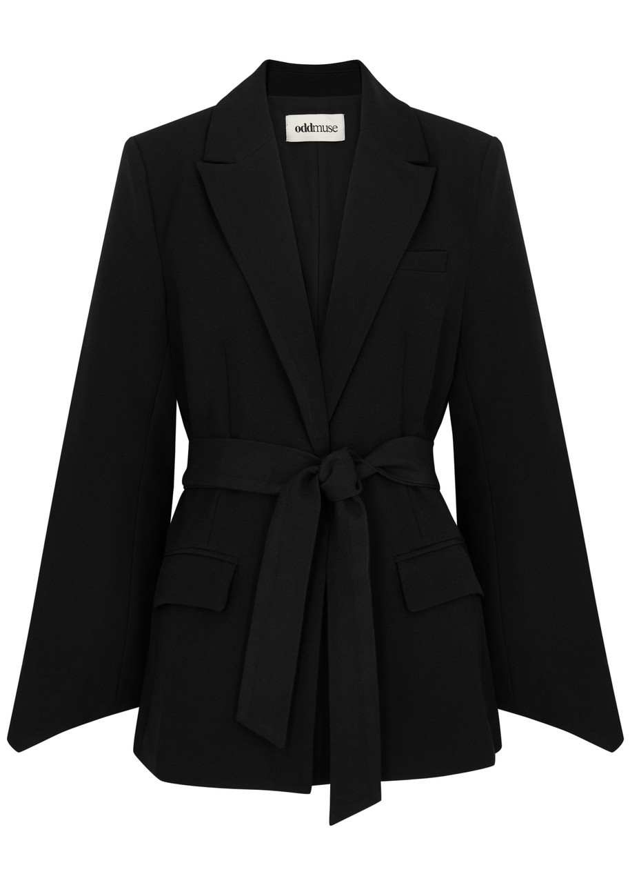 Odd Muse Ultimate Muse Stretch-crepe Blazer – Black