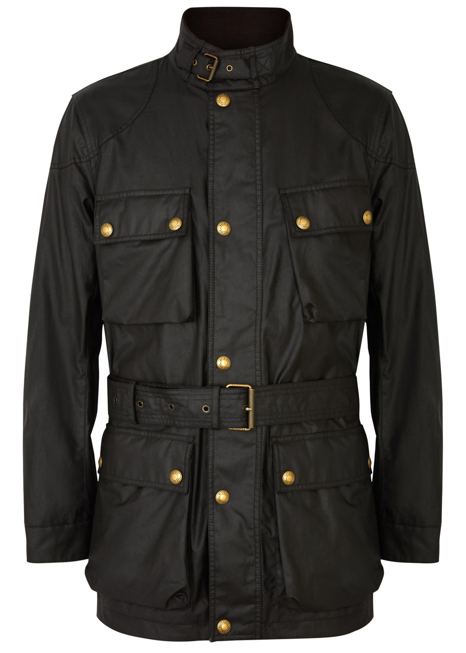 Belstaff Trialmaster Waxed Cotton Jacket – Black – M Belstaff Trialmaster Waxed Cotton Jacket – Black – M
