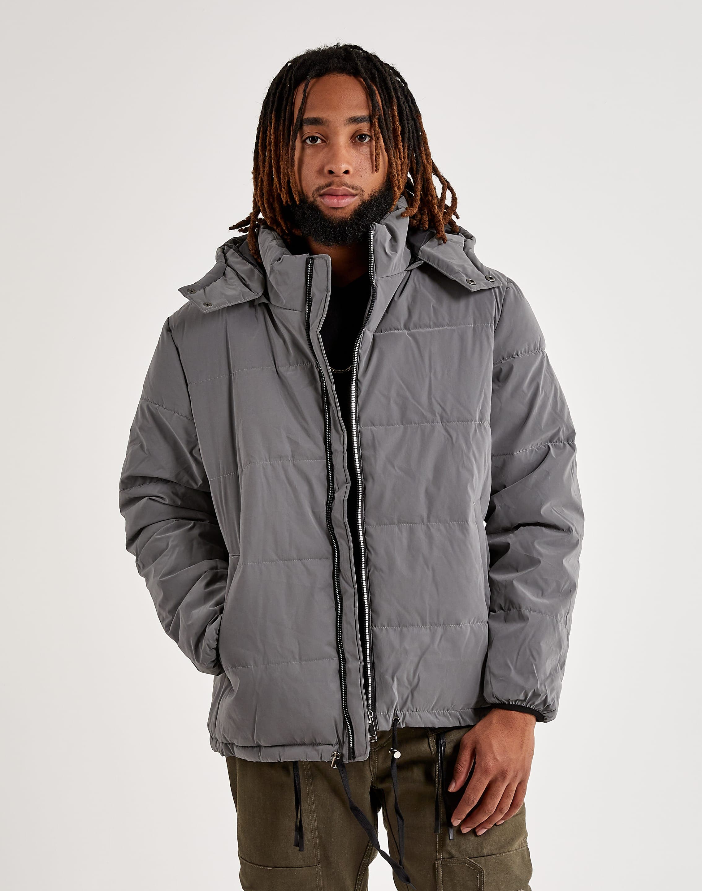 American Stitch Hooded Puffer Jacket American Stitch Hooded Puffer Jacket