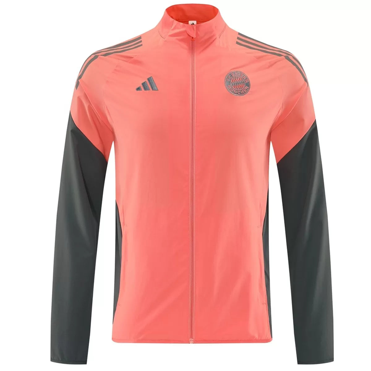 Bayern Munich Windbreaker Jacket Red Bayern Munich Windbreaker Jacket Red