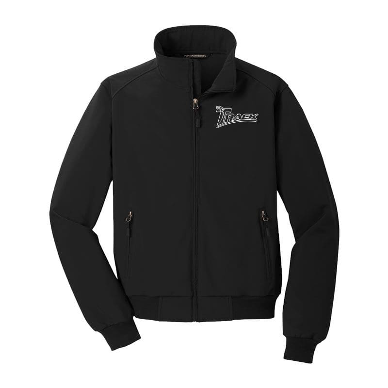 Track Coolwick Black Soft Shell Bomber Jacket Track Coolwick Black Soft Shell Bomber Jacket
