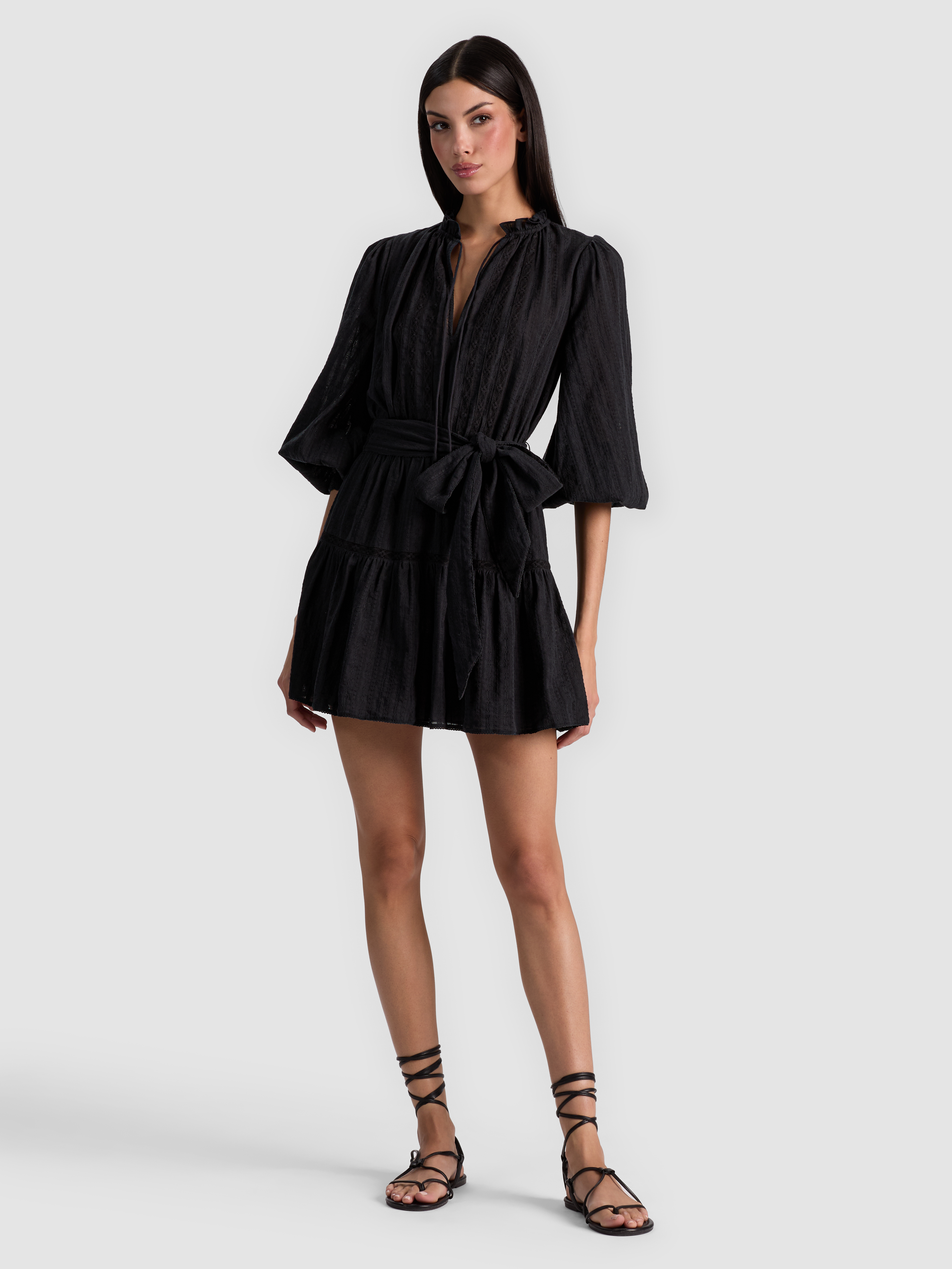 alice + olivia SADIE MINI SHIRT DRESS alice + olivia SADIE MINI SHIRT DRESS