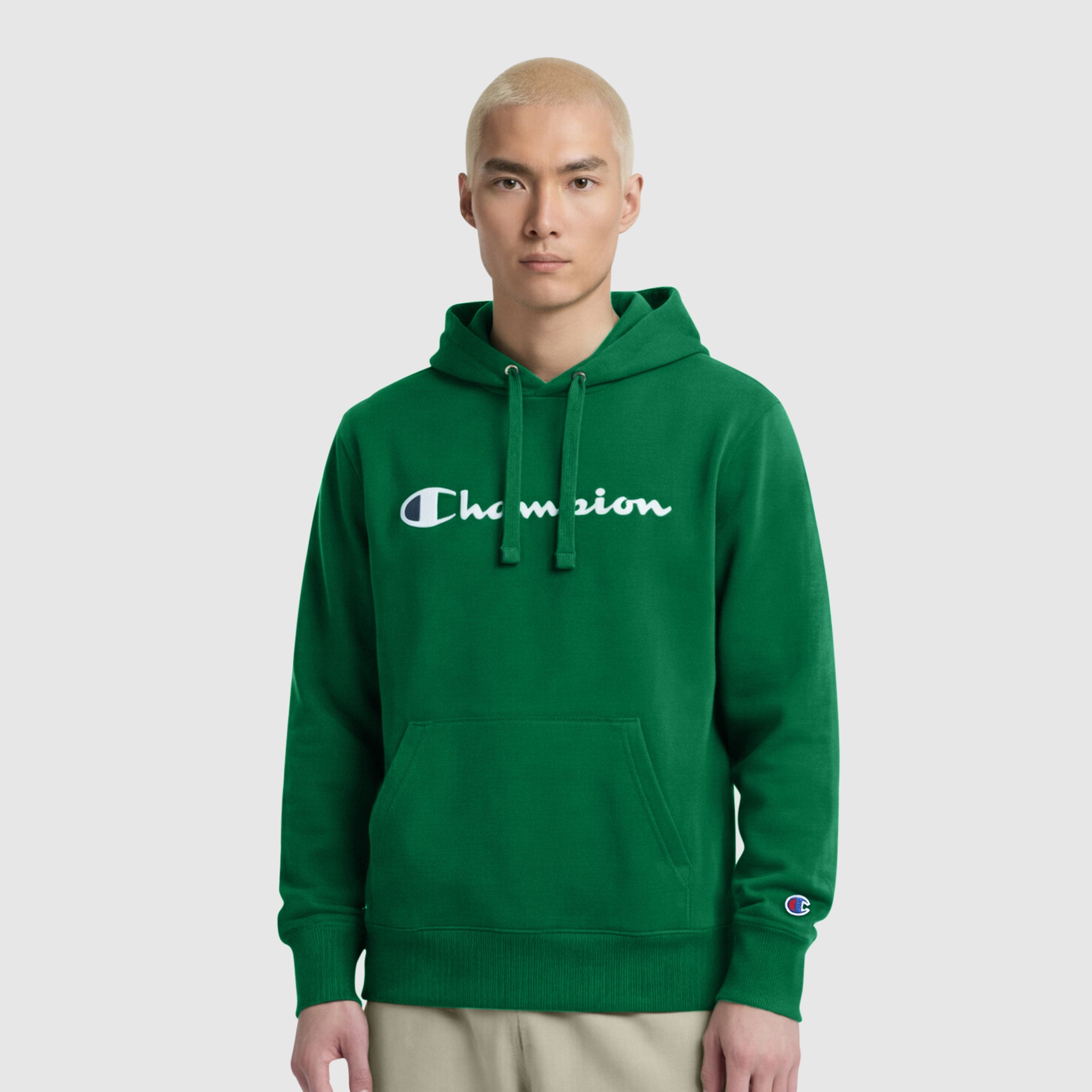 Powerblend Hoodie, Full Script Logo Powerblend Hoodie, Full Script Logo