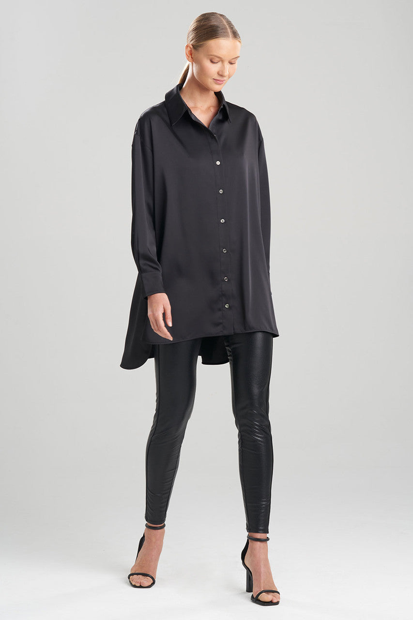 Luxe Charmeuse Shirt Luxe Charmeuse Shirt