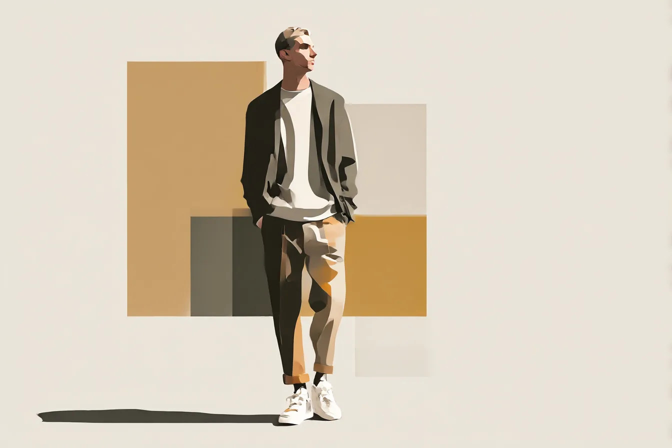 Contrast Trousers That Quietly Get On With It