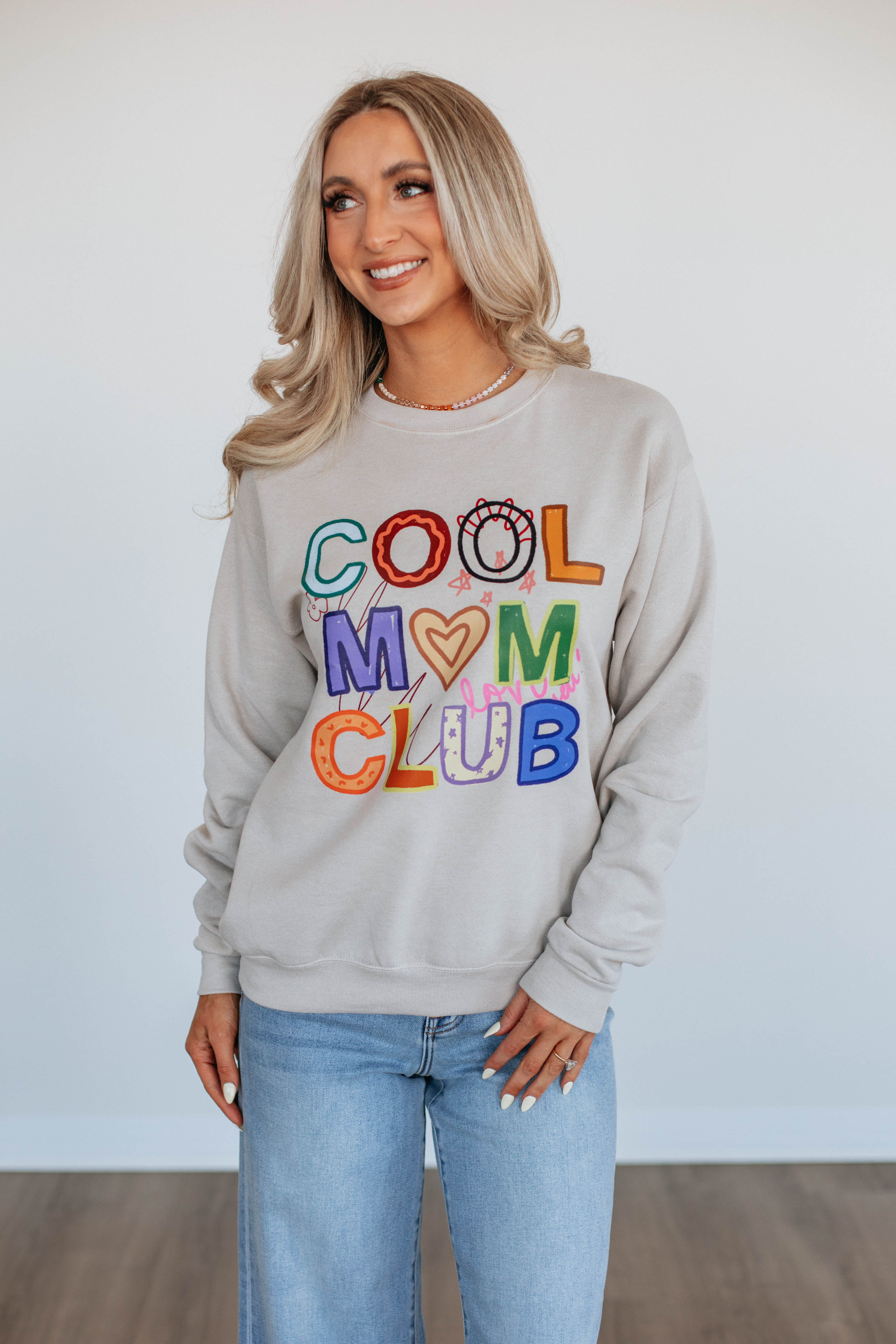 Cool Mom Club Sweatshirt Cool Mom Club Sweatshirt