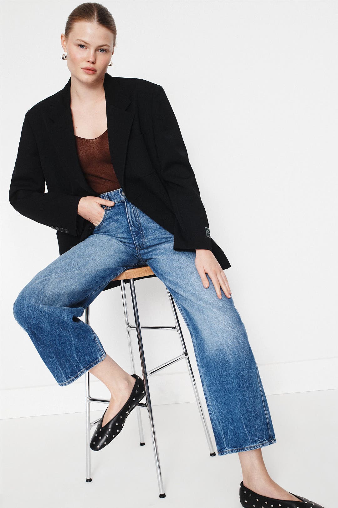 Dl Taylor Medium Blue Relaxed Barrel Jeans Blue Dl Taylor Medium Blue Relaxed Barrel Jeans Blue