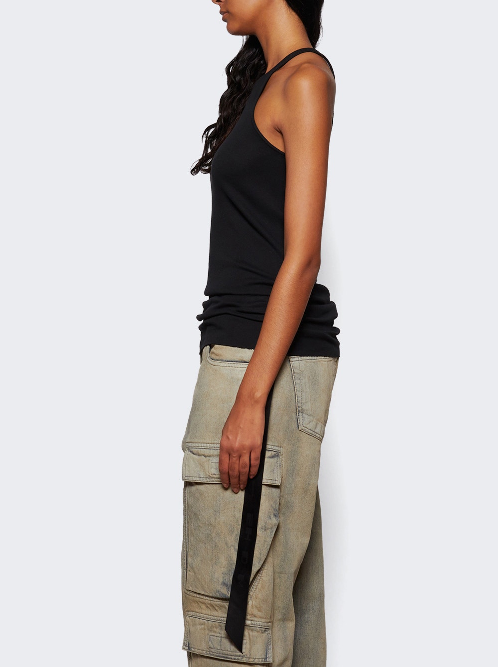 Racer Back Tank Top Black Racer Back Tank Top Black