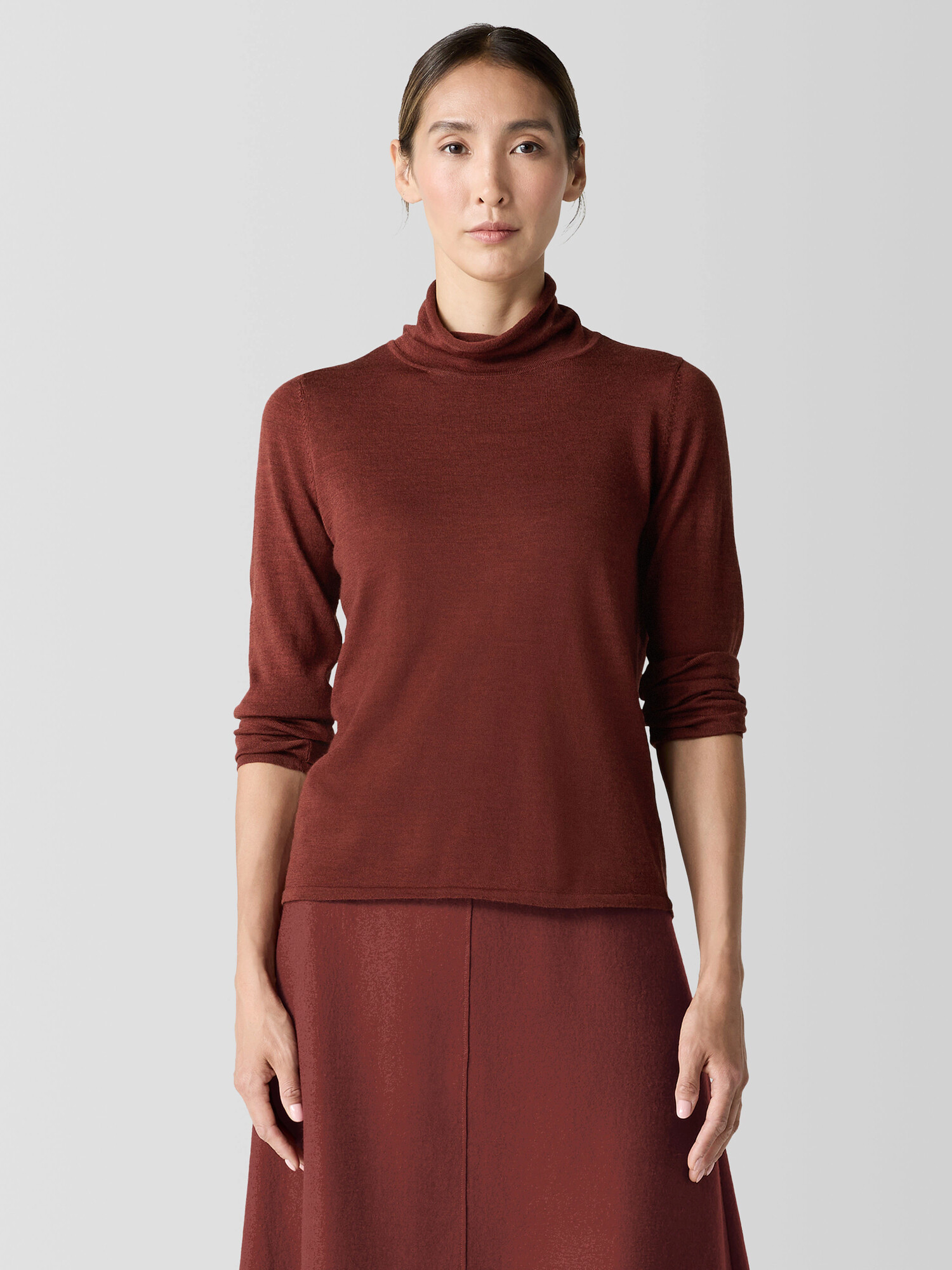 Fine Merino Turtleneck Top Fine Merino Turtleneck Top