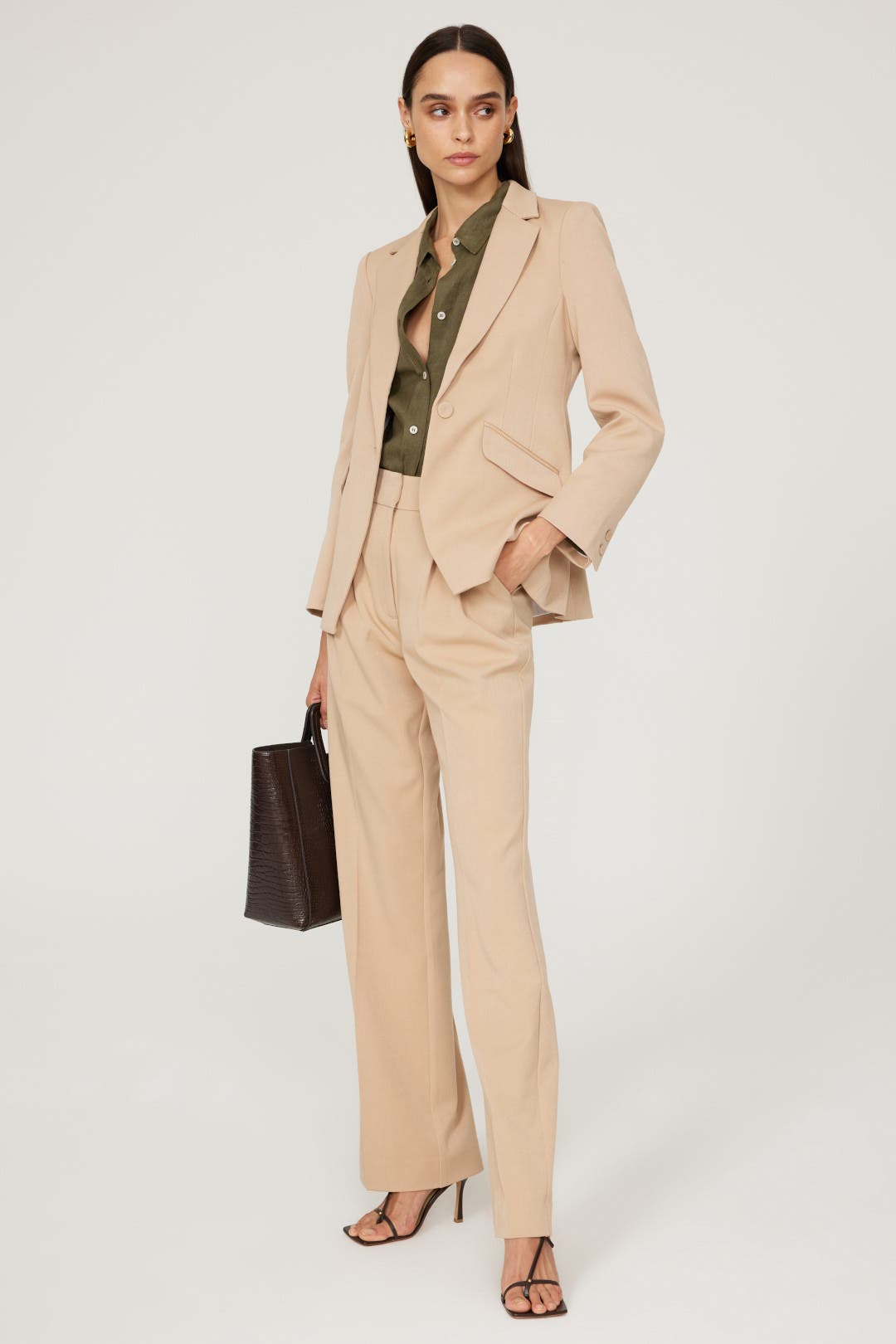 Favorite Daughter The Favorite Blazer Brown Favorite Daughter The Favorite Blazer Brown