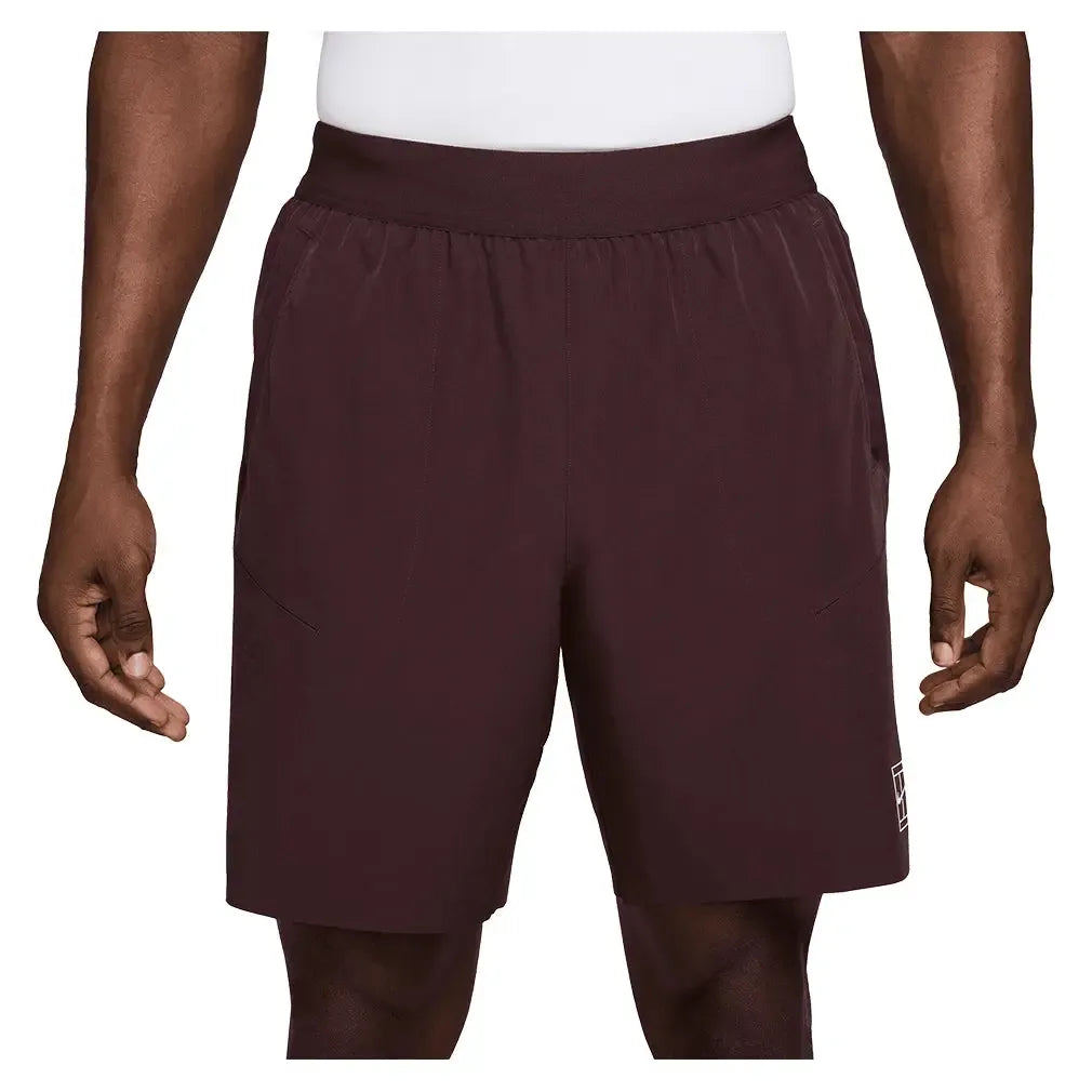 Men’s Court Dri-FIT Advantage Inch Tennis Shorts – S Burgundy Crush Men’s Court Dri-FIT Advantage Inch Tennis Shorts – S Burgundy Crush
