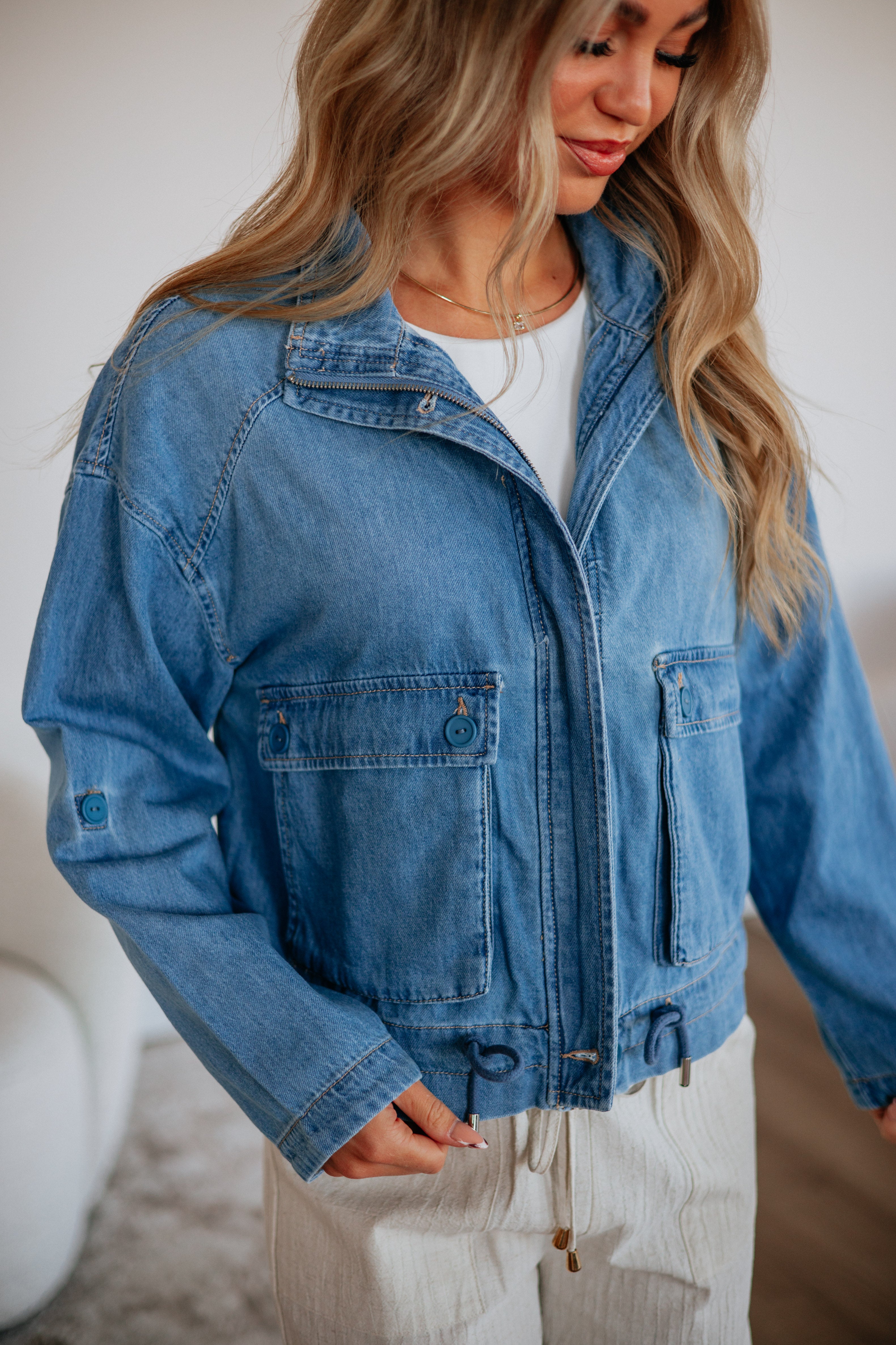 Rowe Risen Denim Jacket Rowe Risen Denim Jacket