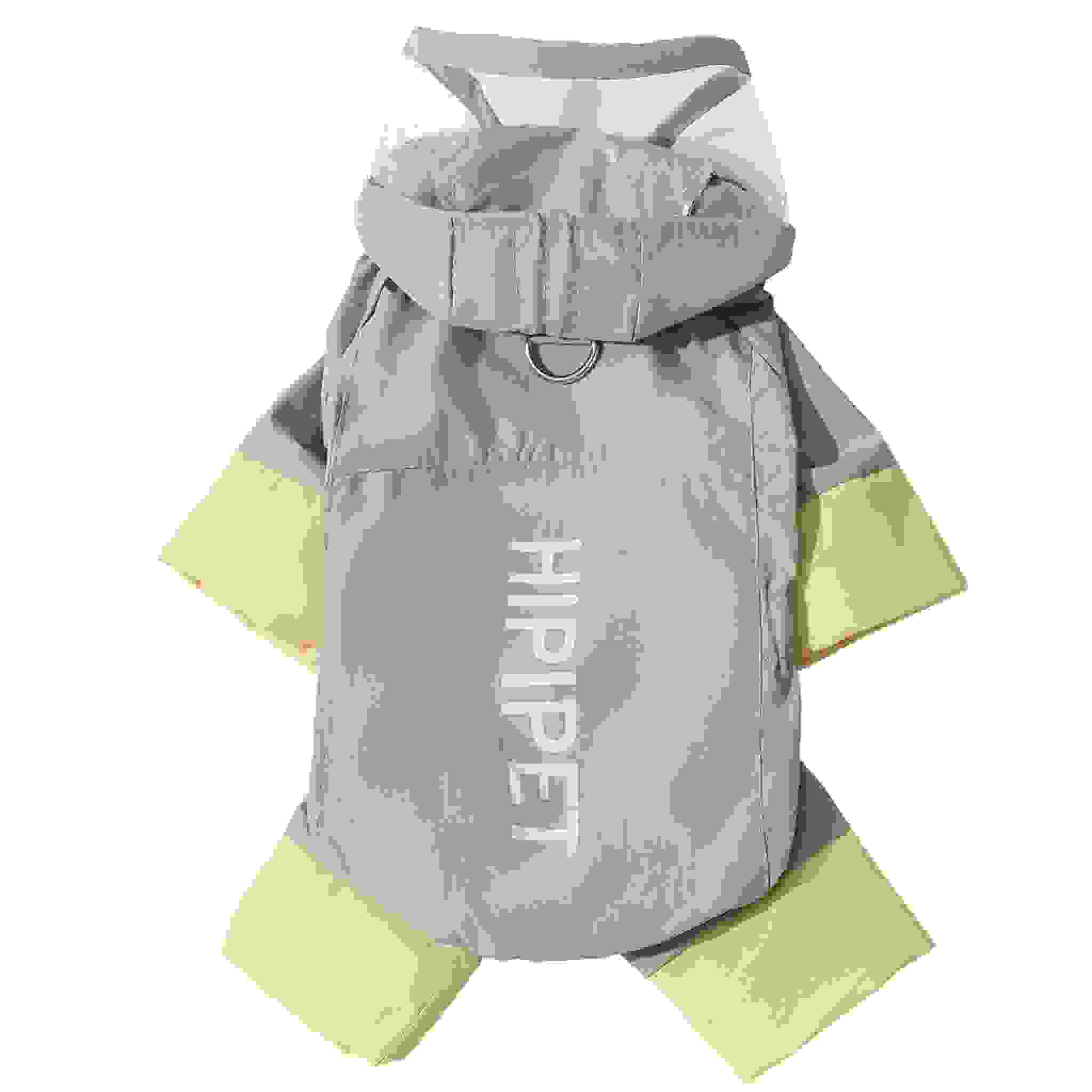 Reflective Dog Raincoat Waterproof Full-Coverage with Leash Hole