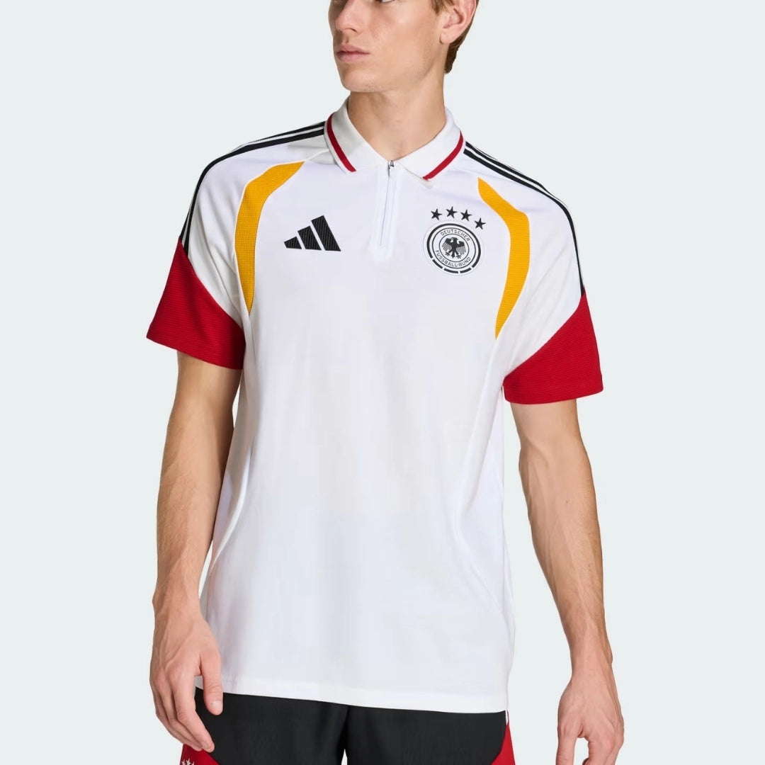 Germany Tiro Polo Shirt World Cup White Germany Tiro Polo Shirt World Cup White