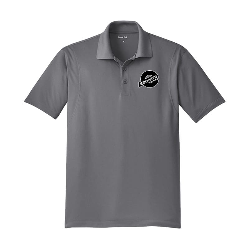 Ebonite Mens Tall Sport-Tek Grey Concrete Polo Bowling Shirt Ebonite Mens Tall Sport-Tek Grey Concrete Polo Bowling Shirt