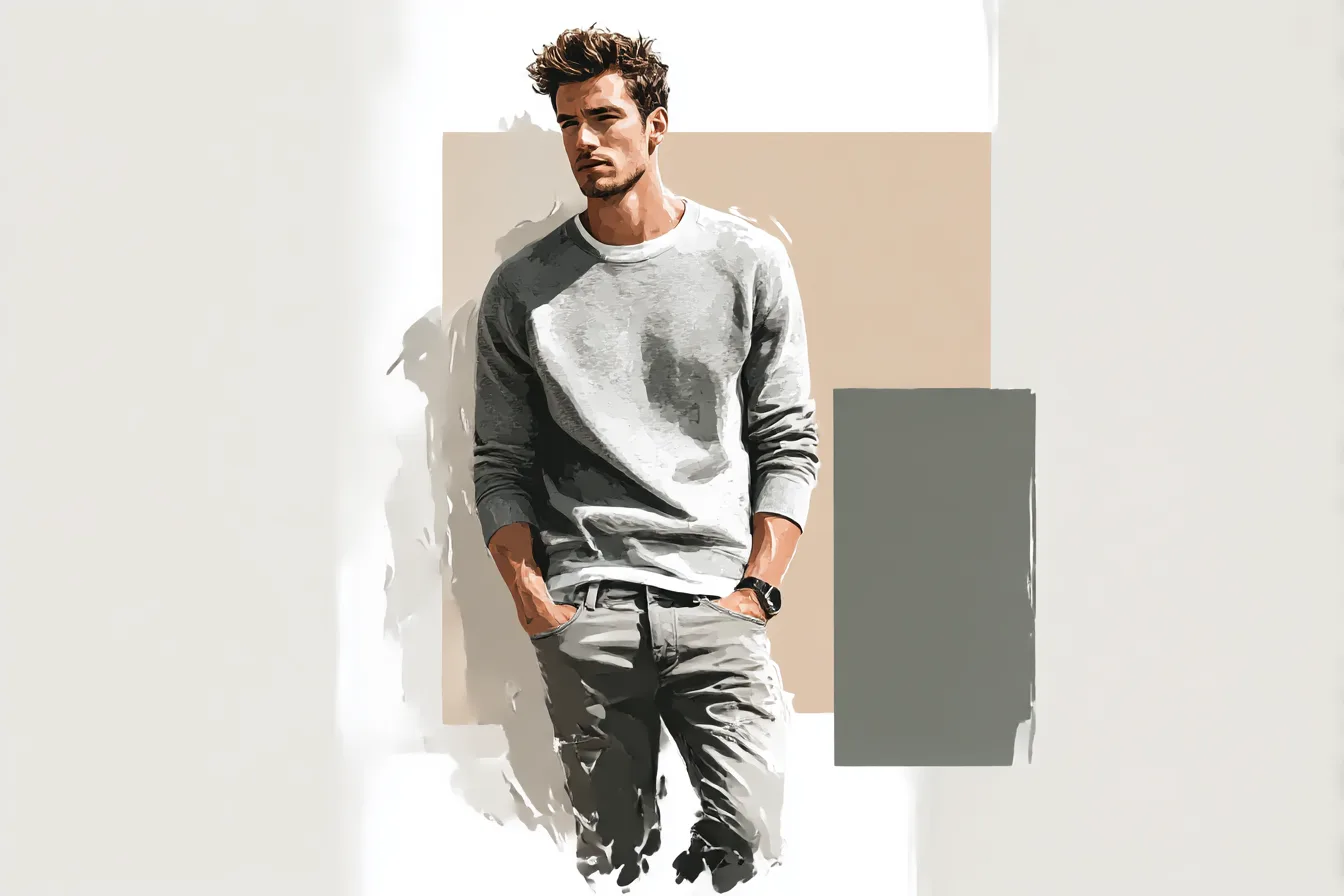 Grey Jeans That Look More Expensive Than They Are