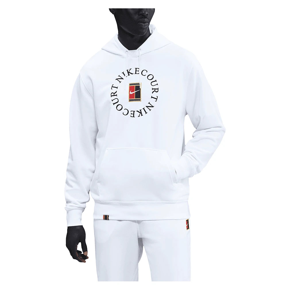 Men’s Court Dri-FIT Heritage Fleece Pullover Tennis Hoodie White and Black – L WhiteBlack Men’s Court Dri-FIT Heritage Fleece Pullover Tennis Hoodie White and Black – L WhiteBlack