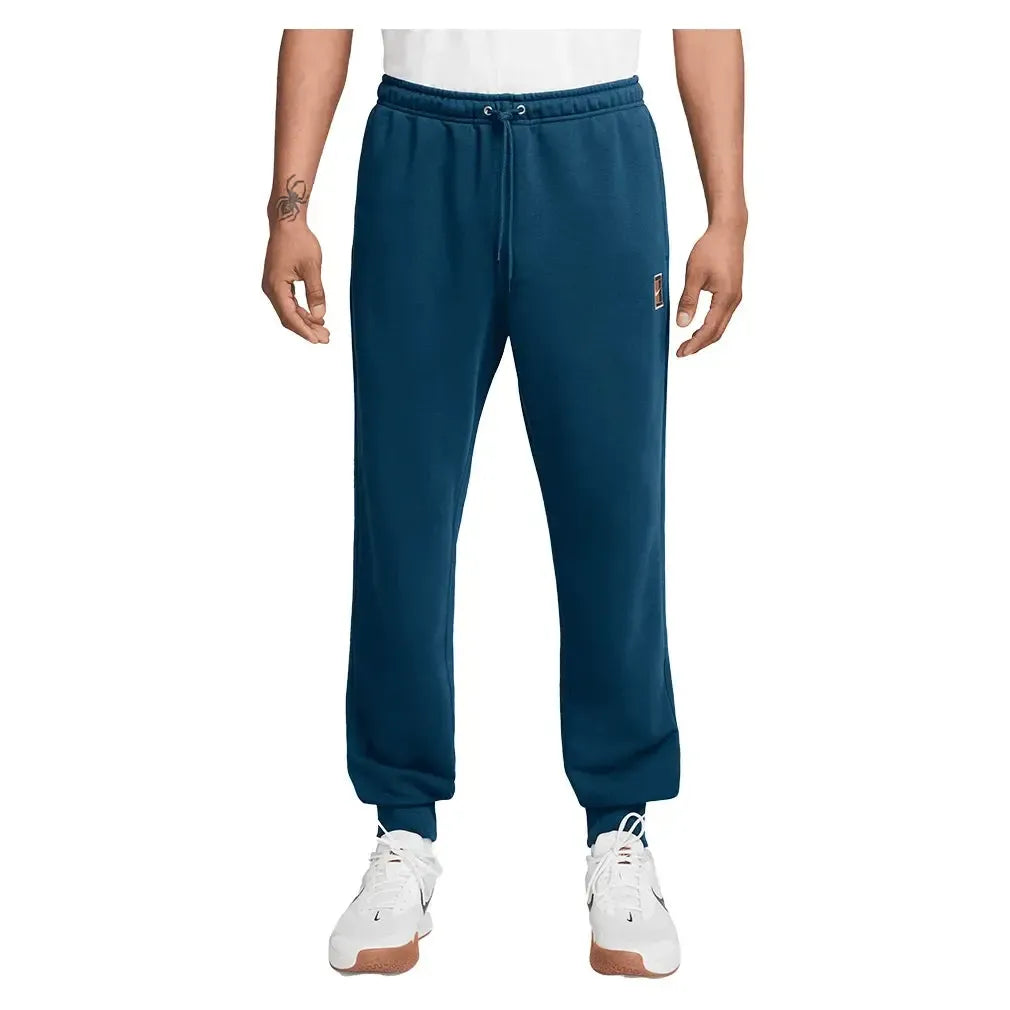Men’s Court Dri-FIT Heritage Fleece Tennis Jogger Pant – L _BLUE_FORCE Men’s Court Dri-FIT Heritage Fleece Tennis Jogger Pant – L _BLUE_FORCE