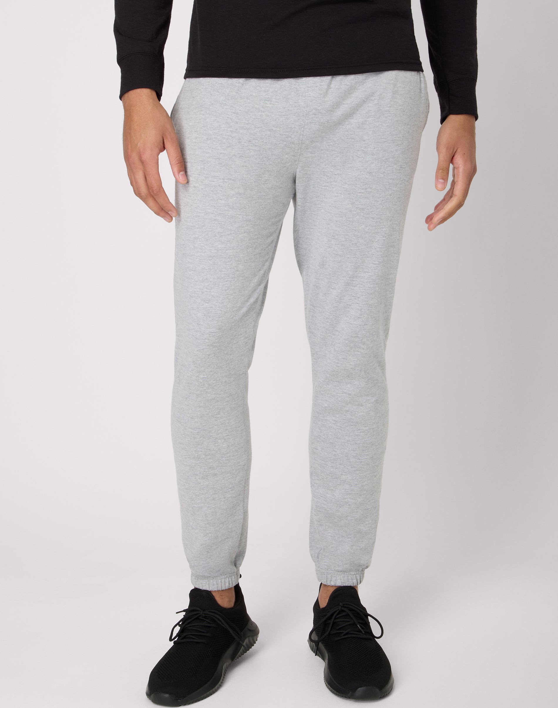 Hanes Men’s Knit Pant Jersey Joggers Light Steel Hanes Men’s Knit Pant Jersey Joggers Light Steel