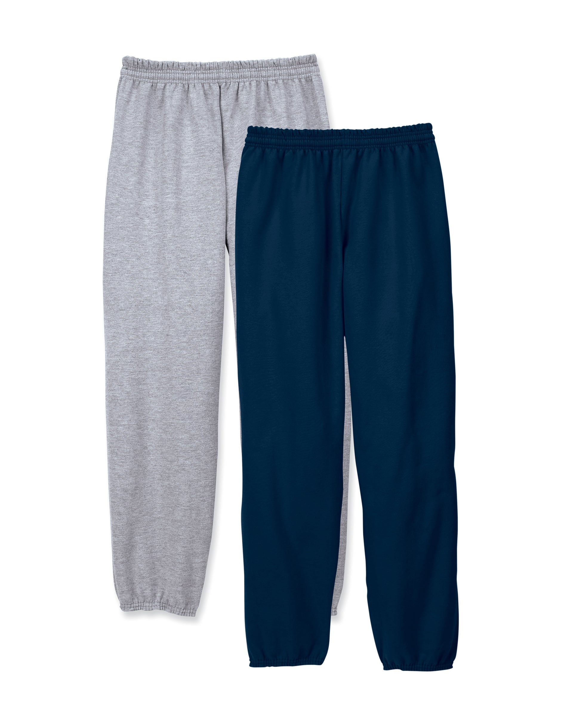 Hanes EcoSmart Men’s Fleece Sweatpants, Value -Pack, ” Light SteelNavy Hanes EcoSmart Men’s Fleece Sweatpants, Value -Pack, ” Light SteelNavy