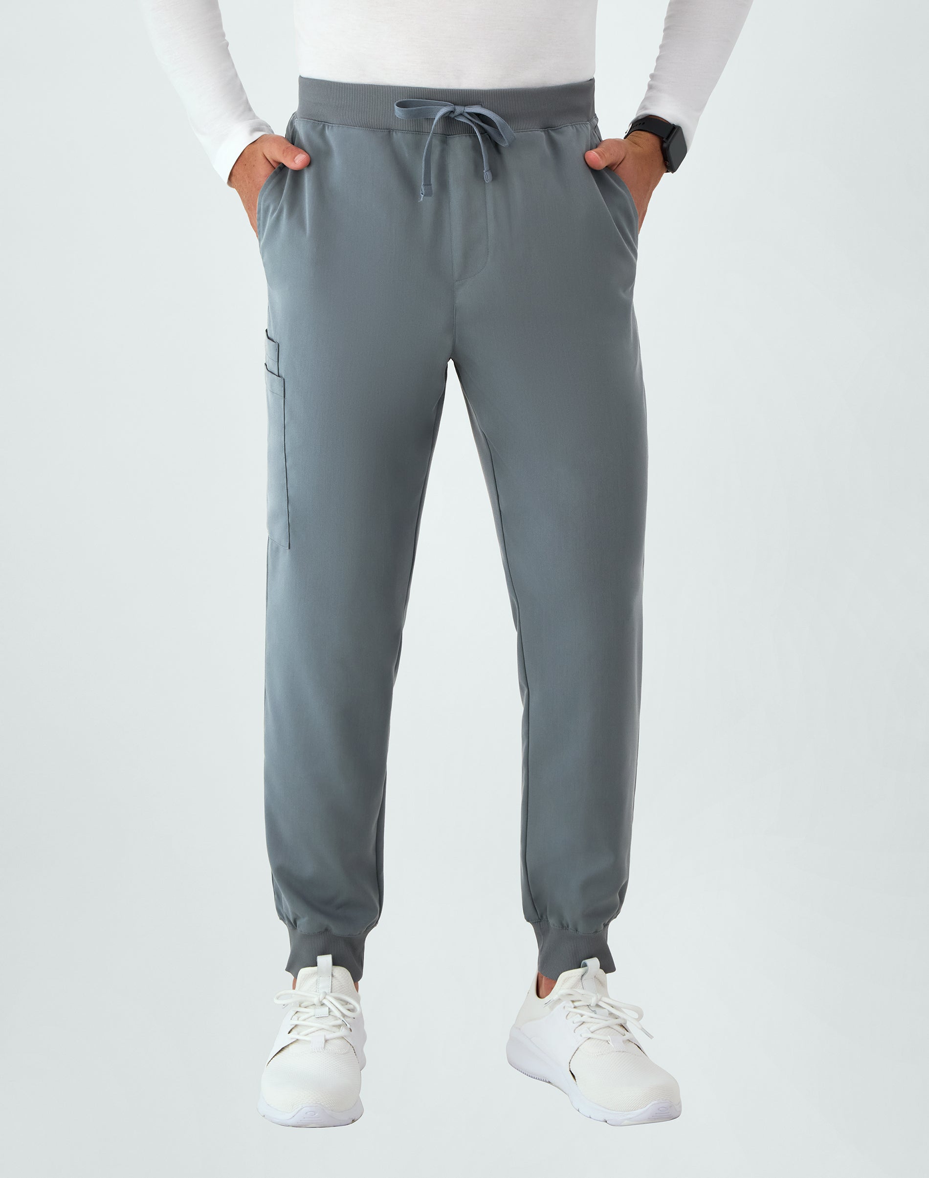 Hanes Comfort Fit Scrubs Men’s Scrub Joggers Slate Grey X