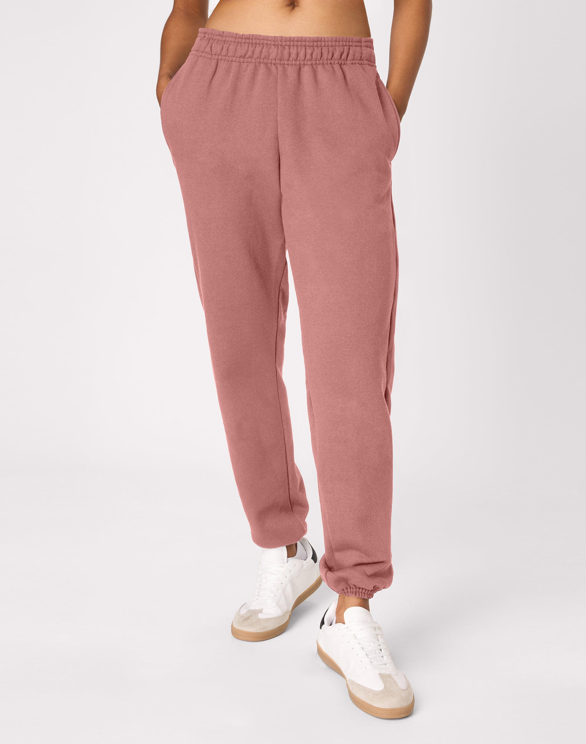 Hanes Sport Ultimate Men’s Fleece Joggers, ” Mauve Hanes Sport Ultimate Men’s Fleece Joggers, ” Mauve