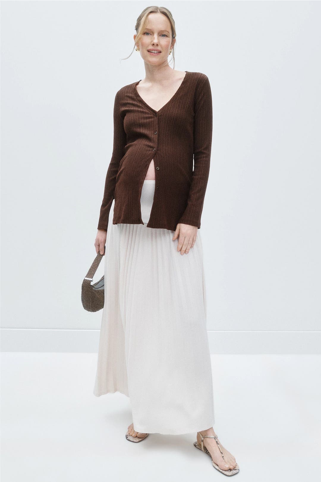 Hatch Malibu Cardigan Brown